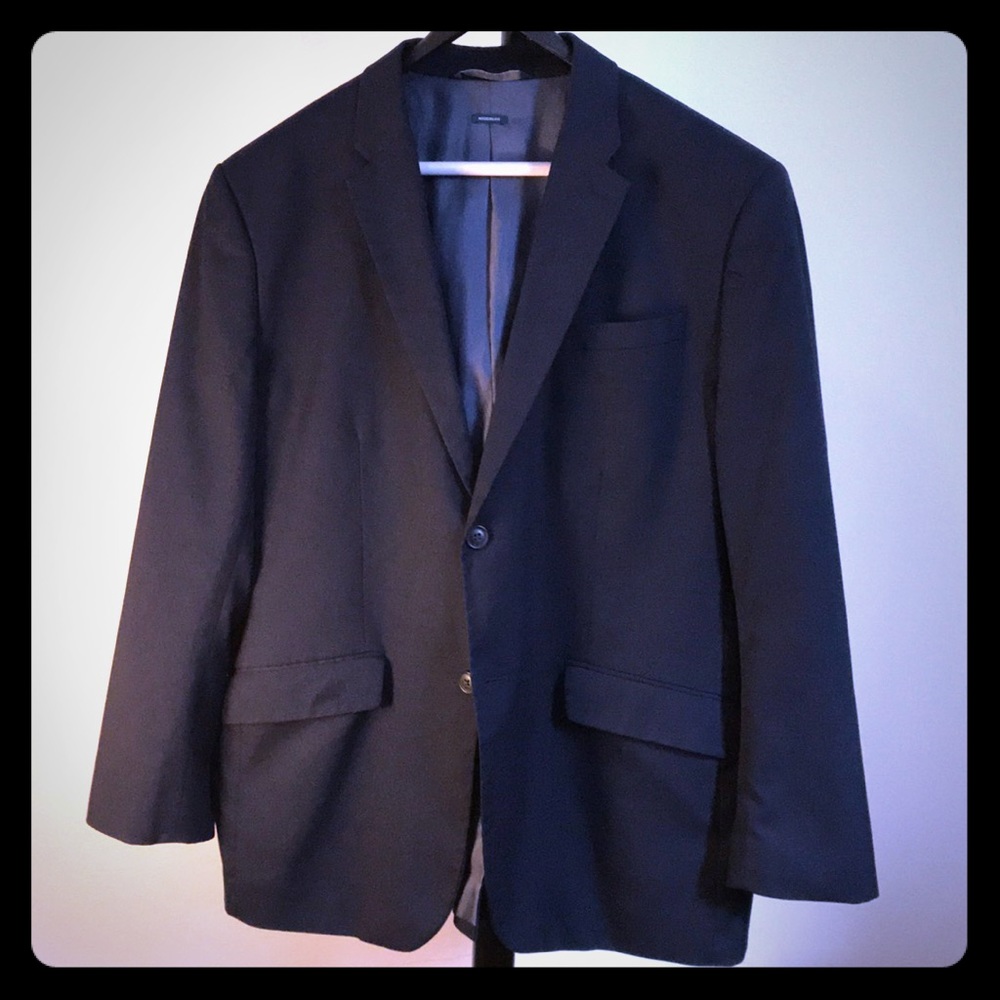 Navy blue Perry Ellis Suit